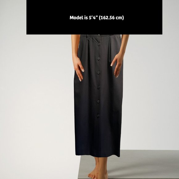 Jones of New York - Maxi Skirt 100% Pure Wool - Picture 2 of 8